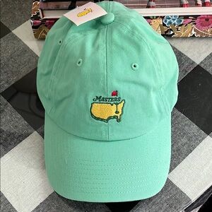 American Needle Mint Green Masters Golf Cap Hat authentic NWT